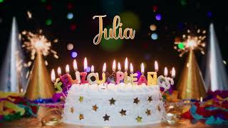 Feliz Cumpleaños 🎉 JULIA 🎉