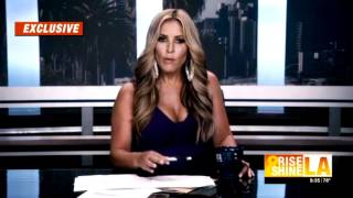 PROJECT X | Costa on TV - invites the news-girl - "Wear something tight"