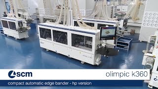 scm olimpic 360 - compact automatic edge bander hp version