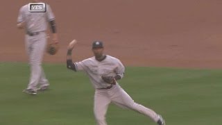 Nunez makes a great defensive play for out