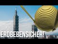 Dieser Wolkenkratzer ist resistent gegen Erdbeben! - Taipei 101