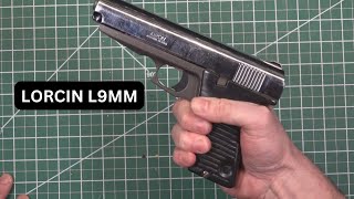 LORCIN L9mm, overview and disassembly