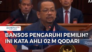 [FULL] Ahli Kubu Prabowo, M Qodari, Paparkan soal Efek Bansos dalam Perilaku Memilih di Pilpres 2024