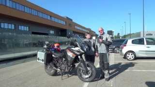 KTM factory visit by Senior Couple on 1190 Adventure