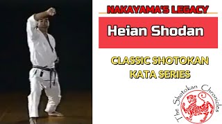 Heian Shodan | Nakayama's Legacy | Classic Shotokan Kata Series | The Shotokan Chronicles