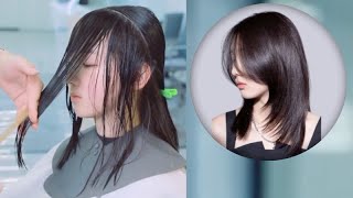 非常火爆的邊緣層次髮型剪髮教程，一分鐘學會，別錯過Very popular fringe layered hairstyle haircut tutorial, learn in one minute