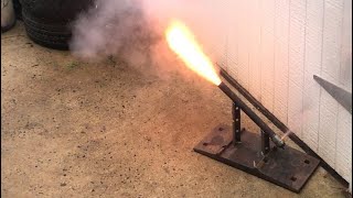 Homemade cannon! (Actually works)