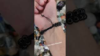 Halloween 2022 sale item! Macrame bracelets in the premium crystal scoop mix. These won't last! 👻⏱️