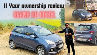 Long term Ownership Review of Grand i10 Diesel | 11 years of Honest ownership review | 2013 Grandi10