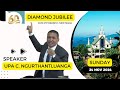 Sunday Service - ECM KTP New Siaha Diamond Jubilee Celebration | Sermon - Upa C. Ngurthantluanga