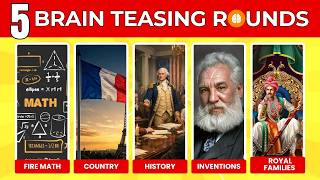 The Ultimate Brain Teasing Quiz: Flags, Math, History & More! 🧠⏱️