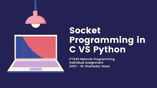 Socket Programming in C VS Python | ITT440 Individual Assignment 2403