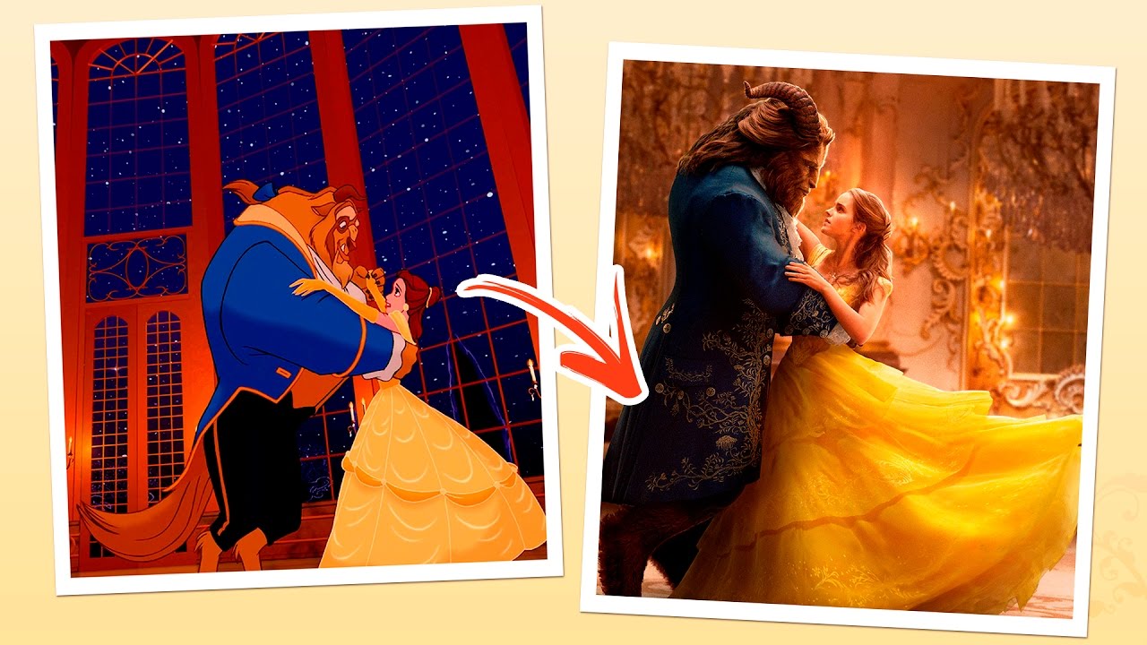 Similarities In The Live Action Movie Beauty And The Beast 2017 And ...