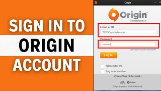 How to Sign In to Your Origin Account | EA Origin Account Login