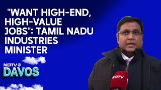 Tamil Nadu Industries Minister At Davos: \