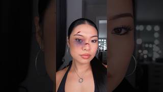 Black Eye Halloween Makeup #scarymakeup #spooky #halloween2025 #sfxmakeup