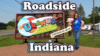 Uranus Fudge Factory / Hoosier Hill - Highest Point in Indiana / KokoMantis