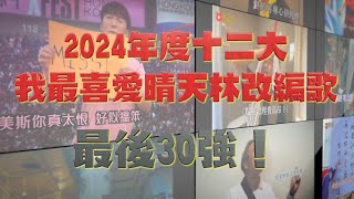 2024年度十二我最喜愛晴天林改編歌 最後30強（現己接受投票！）