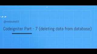 PHP Codeigniter Tutorial in Hindi #7 Deleting data from database #delete #data #from #database