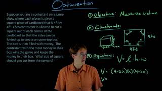 Optimization Box Problem