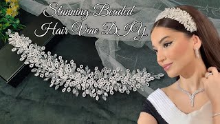 DIY Wedding Hair Vine: You WON'T Believe How Easy This Is /Stunning Result!/✨Trending Now✨