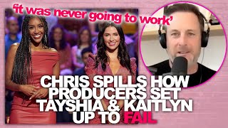 Ex Bachelorette Hosts Tayshia & Kaitlyn Were Set Up To Fail Says Chris Harrison