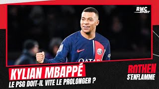 Ligue 1 : Le PSG a-t-il raison de vouloir vite prolonger Mbappé ?