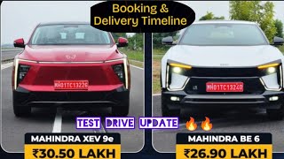 MAHINDRA XEV 9E \u0026 BE 6 TOP MODEL PRICE REVEALED, DELIVERY UPDATE, Test Drive इस दिन से शुरू, #car