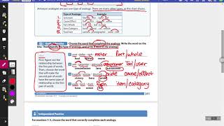 Ready Reading Workbook: Language Handbook, Lesson 16 - Analogies