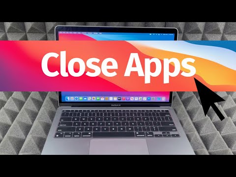 How to Close Apps in MacBook Air M1