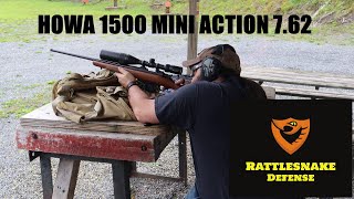 Howa 1500  Mini Action 7.62 review and accuracy test.