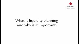 What is liquidity planning and why is it important?