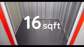 16 平方尺自存迷你倉 Unit Tour: 16 SQFT | 紅盒迷你倉 RedBox Storage