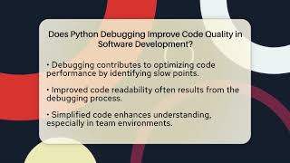 Does Python Debugging Improve Code Quality in Software Development? | Learn To Troubleshoot News