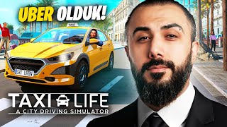 BARCELONA'DA UBER TAKSİCİLİK YAPMAK! TAXI LIFE: A CITY DRIVING SIMULATOR | Barış Can