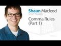 Comma Rules (Part 1)