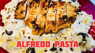 Chicken Alfredo Recipe | Restaurant Style Alfredo pasta|Creamy Chicken Alfredo Pasta by zams kitchen