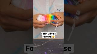 Clay se Canvas par Galaxy Art 🌌 #craft #handmade #clayart #canvas #galaxyart
