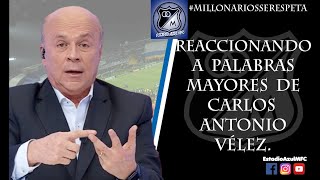VIDEOREACCIÓN A PALABRAS MAYORES DE CARLOS ANTONIO VÉLEZ, 02/05/2024