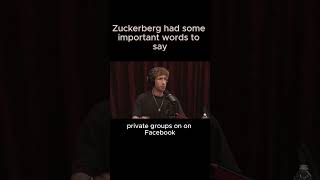 Zuckerberg had some important words to say #zuckerberg #shorts