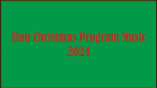 Christmas Program Songs 2024