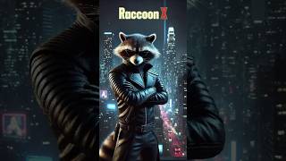 Raccoon X The Wrath of the Master Thief #cartoon #animation #funny #cats #midjourney