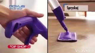 Spray MOP ไม้ถูพื้นอัจฉริยะ  นวัตกรรมใหม่สำหรับ แม่บ้านยุค 4G  สบายแรง ประหยัดเวลา