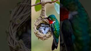 Nature's Architect: The Hummingbird's Masterpiece #wildlife #birdlovers #naturelovers