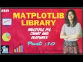 Matplotlib library Multiple pie chart and features part:10 | data science |exploratory data analysis