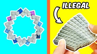 10 ILLEGAL LEGO Creations How to Build Tutorial