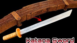 Transfarming Leaf Spring into a Kattana Sword.