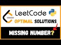 Missing Number - LeetCode Solutions #268 (Python)