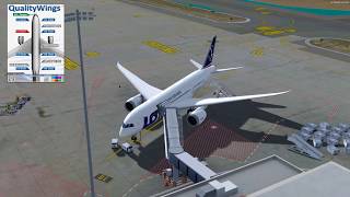 [PREPAR3Dv4.3] Flight Boeing 787-8 LOT Polish Airlines - LEMG (Malaga) - EHAM (Amsterdam)