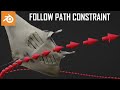 The Follow Path Constraint Is So Powerful | Blender Tutorial